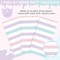 3 Pack Sprinkle Ice Cream Tablecloth Party Decorations, Ice Cream Birthday Plastic Party Supplies, Donut Disposable Rectangle Table Cover for Kids Girls Sweet One Birthday Baby Shower, 54 x 108 Inch